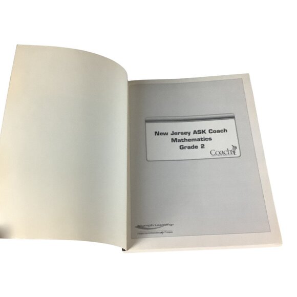 New Jersey ASK Coach Mathematics Grade 2 By Triumph Learning Paperback 2004 - Picture 3 of 14
